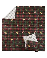Levtex Home Merry Tartan Reversible Quilt, King/California King
