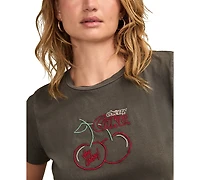 Lucky Brand Women's Very Cherry Coke Classic Crew Neck T-Shirt