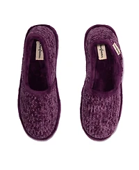 Dearfoams Women's Chenille A-Line Closed Back House Slipper