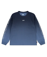 Levi's Little Boys Ombre Print Long Sleeve T-Shirt