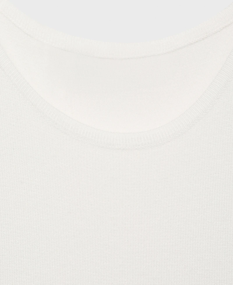 Mango Women's Halter-Neck Knitted Dress