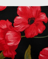 Mango Women's Floral-Print Flared Skirt