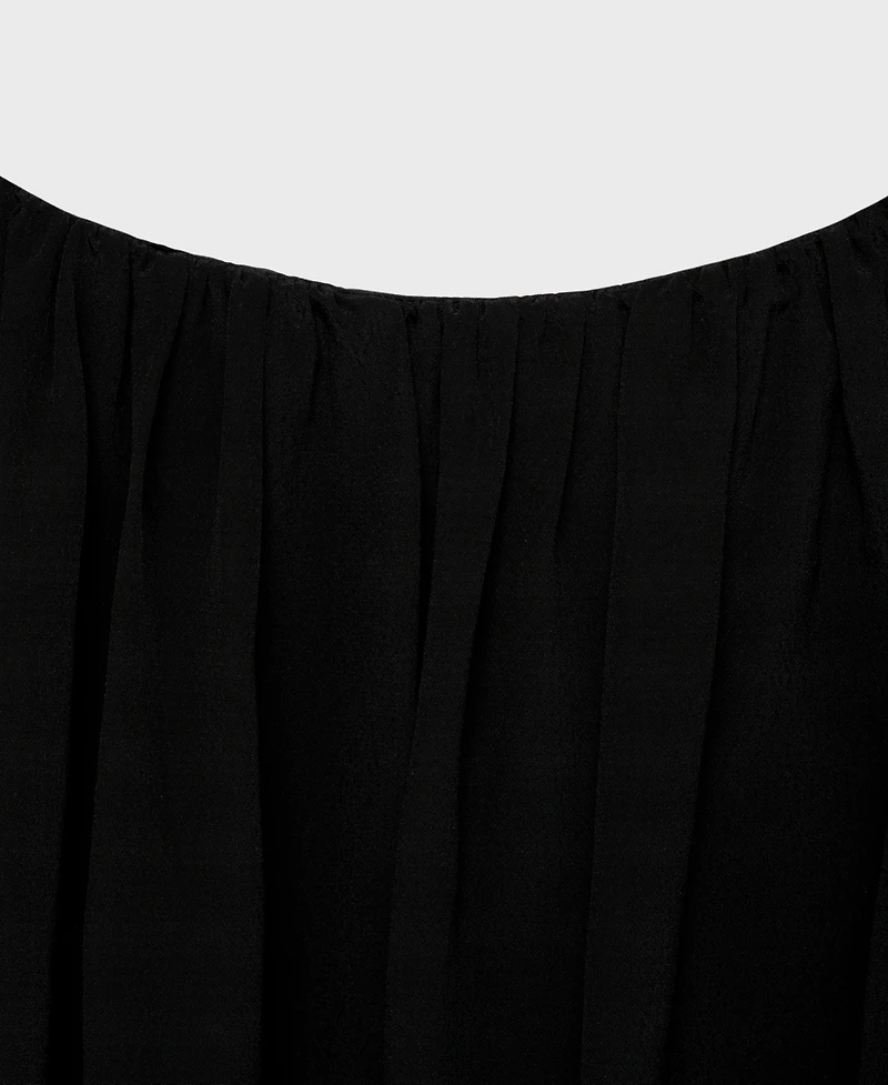 Mango Women's Balloon Crop Top