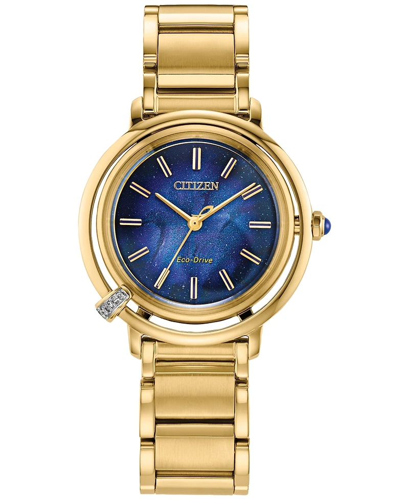 Citizen Women's Classic Arcly Light Gold-Tone Stainless Steel Bracelet Watch, 31.2mm