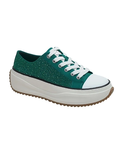 Wild Pair Highfive Lace-Up Low-Top Sneakers