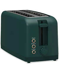 Bella 4-Slice Wide-Slot Slim Toaster, Forest Green