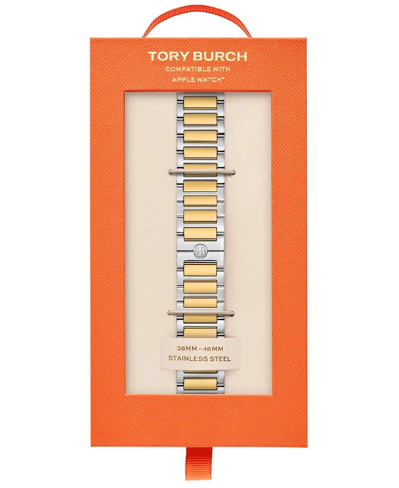Tory Burch Women's The Kira Two-Tone Stainless Steel Bracelet For Apple Watch 38mm-46mm