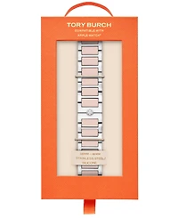 Tory Burch Women's The Kira Silicone & Stainless Steel Bracelet For Apple Watch 38mm-46mm