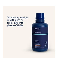 Trace Minerals Fast Absorbing Fiber 14 g - Fiber Supplement with Aloe Vera, Apple Juice & Boron - Healthy Digestion Support with Prebiotic FIber