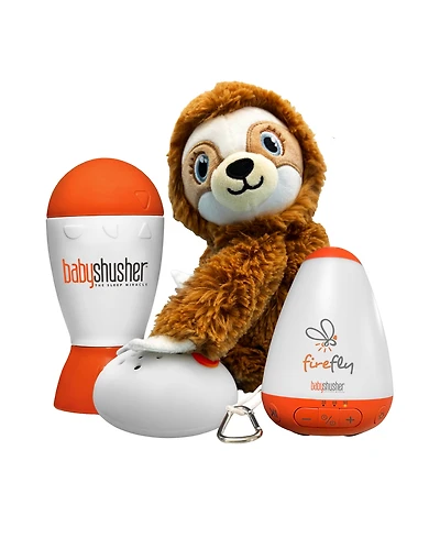 BabyShusher Baby Shusher Trilogy Shusher, Firefly & Shusher Sloth