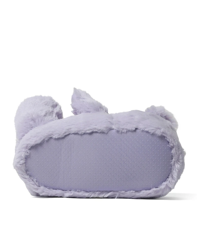 Dearfoams Cozyfoams Women's Overstuffed Bear Closed Back Slipper