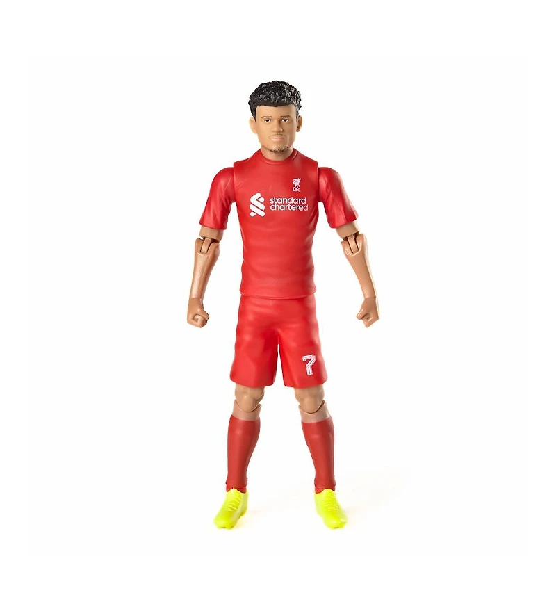 Banbo Toys Sockers Liverpool Luis Diaz 8" Collectible Soccer Action Figure