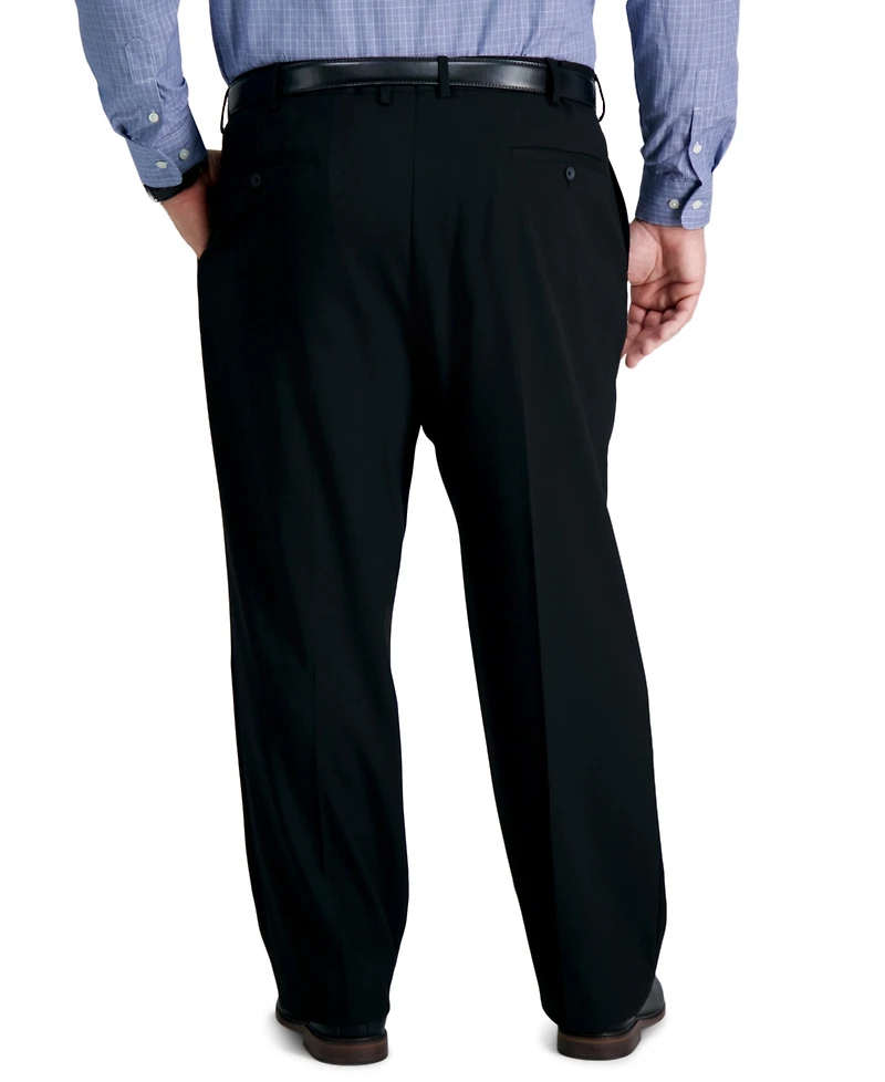 Haggar Men's Big and Tall Classic Suit Separates Pants