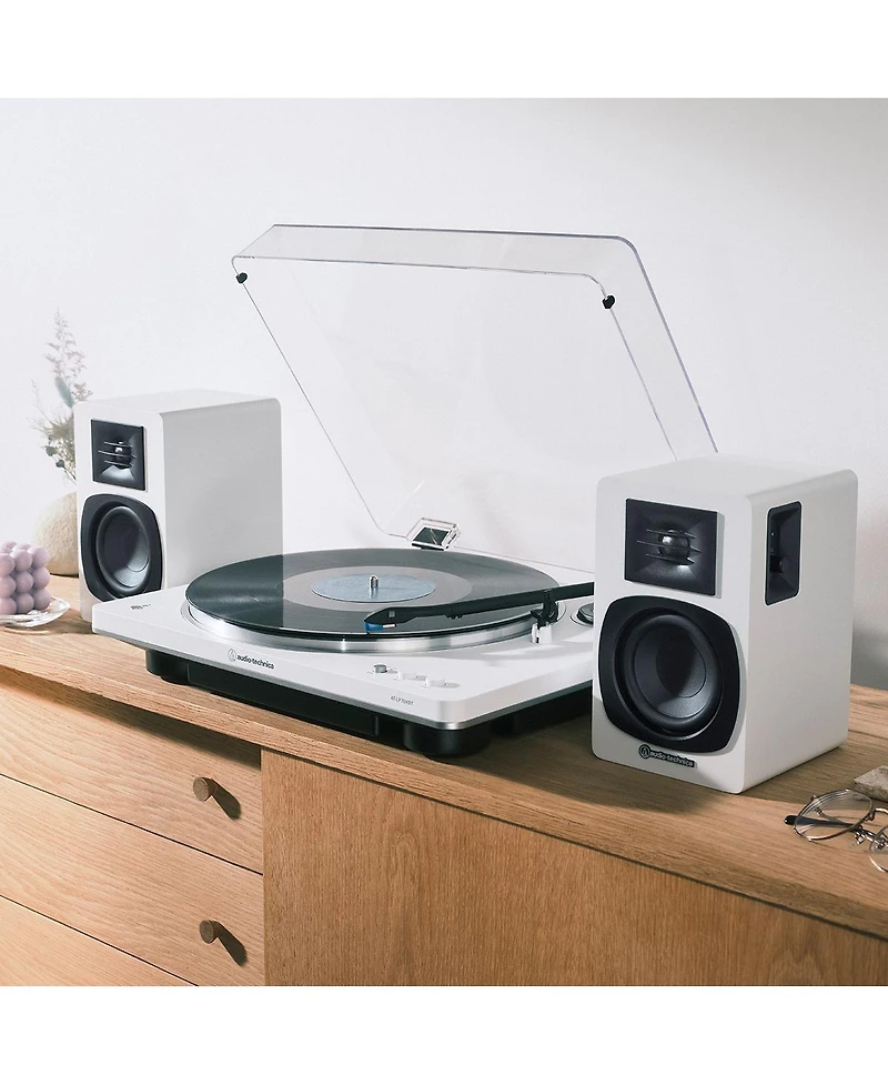 Audio-Technica At-SP3X Powered Bluetooth Bookshelf Speakers