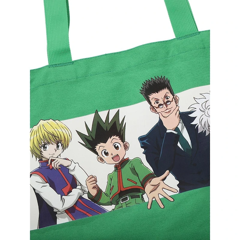 Hunter X Hunter Group Shot Green Canvas Bag