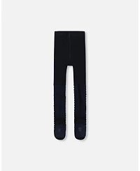 Deux par Deux Baby Girl Knit Tights Navy Blue - Baby