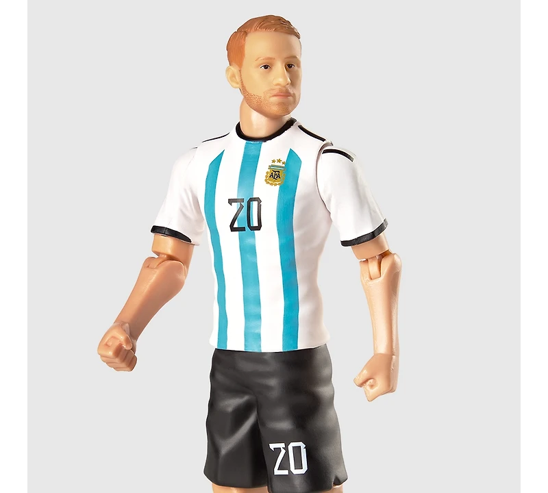 Banbo Toys Sockers Argentina Mac Allister 8" Collectible Soccer Action Figure