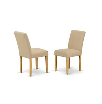 East West Furniture Dining Room Set Oak