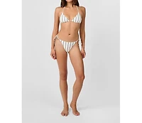 WeWoreWhat Women's Striped Tie Bottom