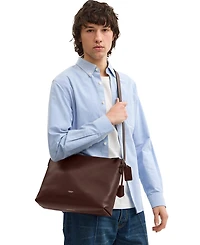 Leather Mott Messenger Bag