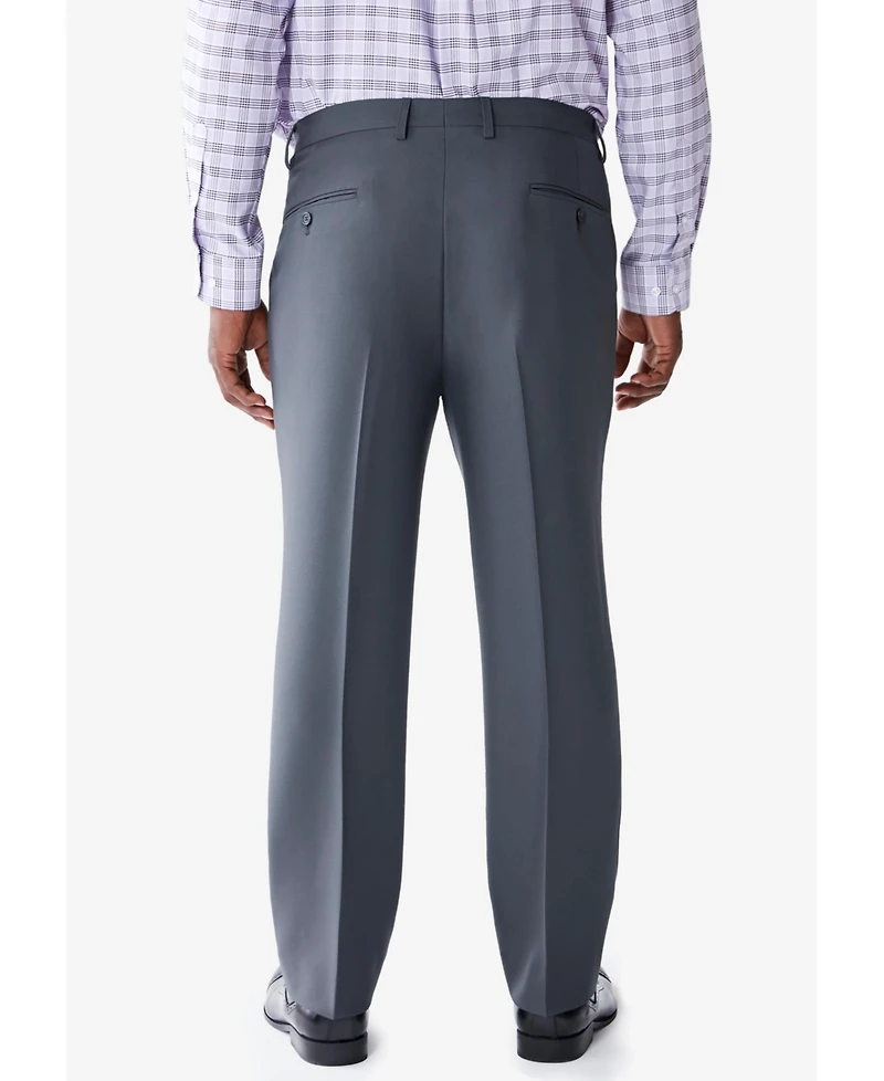 KingSize Big & Tall Easy Movement Pleat-Front Expandable Dress Pants