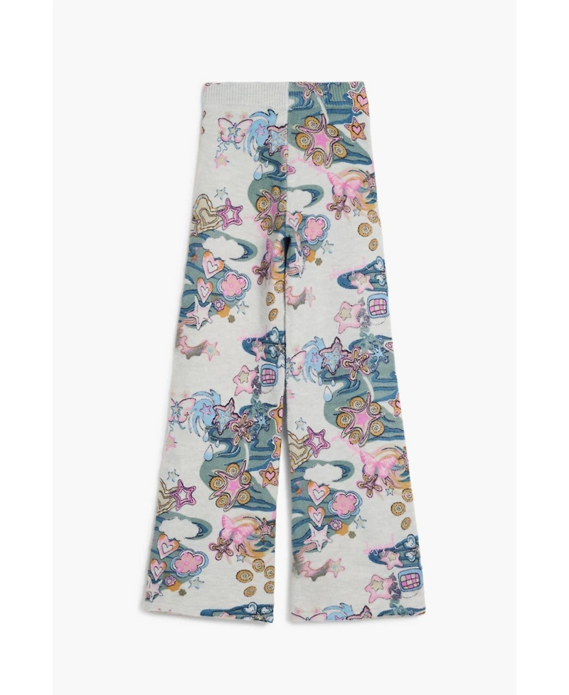 Desigual Girls's Elastic pants with patterns