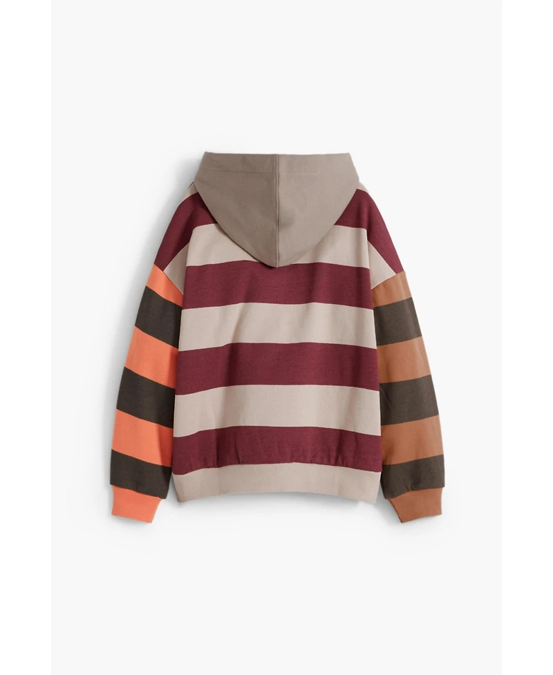 Desigual Boys's Sweatshirt with combined stripes
