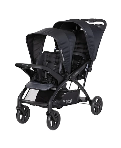 Baby Trend Sit N' Stand Double 2.0 Stroller - Madrid Black