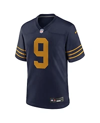 Nike Men's Christian Watson Navy Green Bay Packers The 1923 Classic Game Jersey