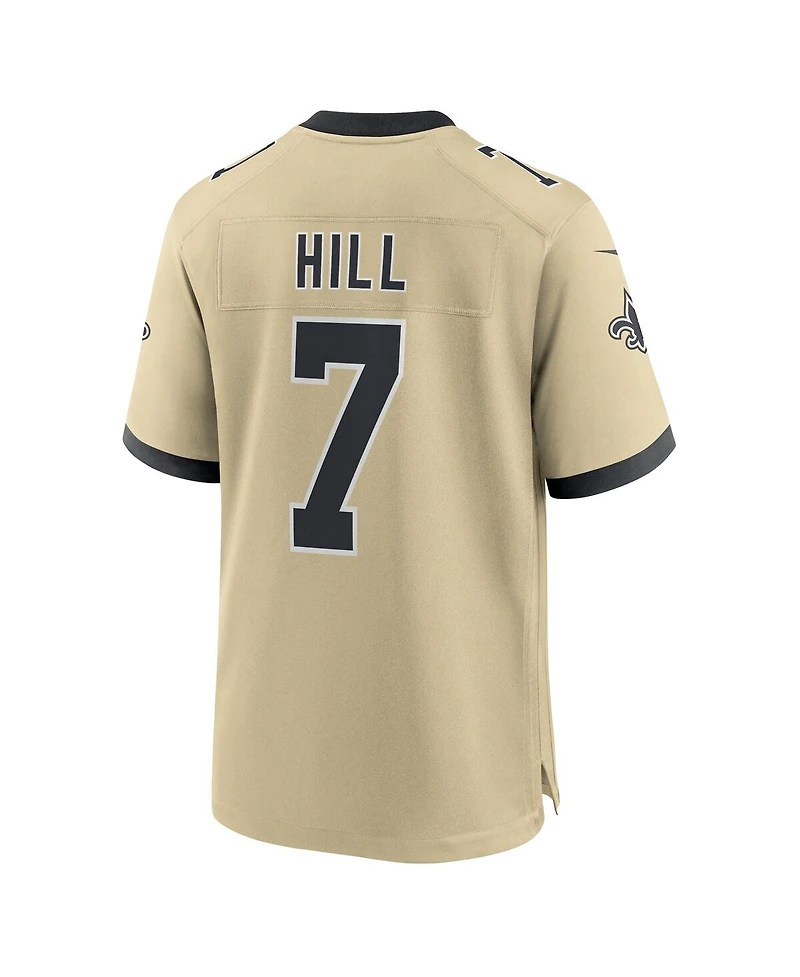 Nike Men's Taysom Hill Gold New Orleans Saints Gameday Golds Alternate Game Player Jersey