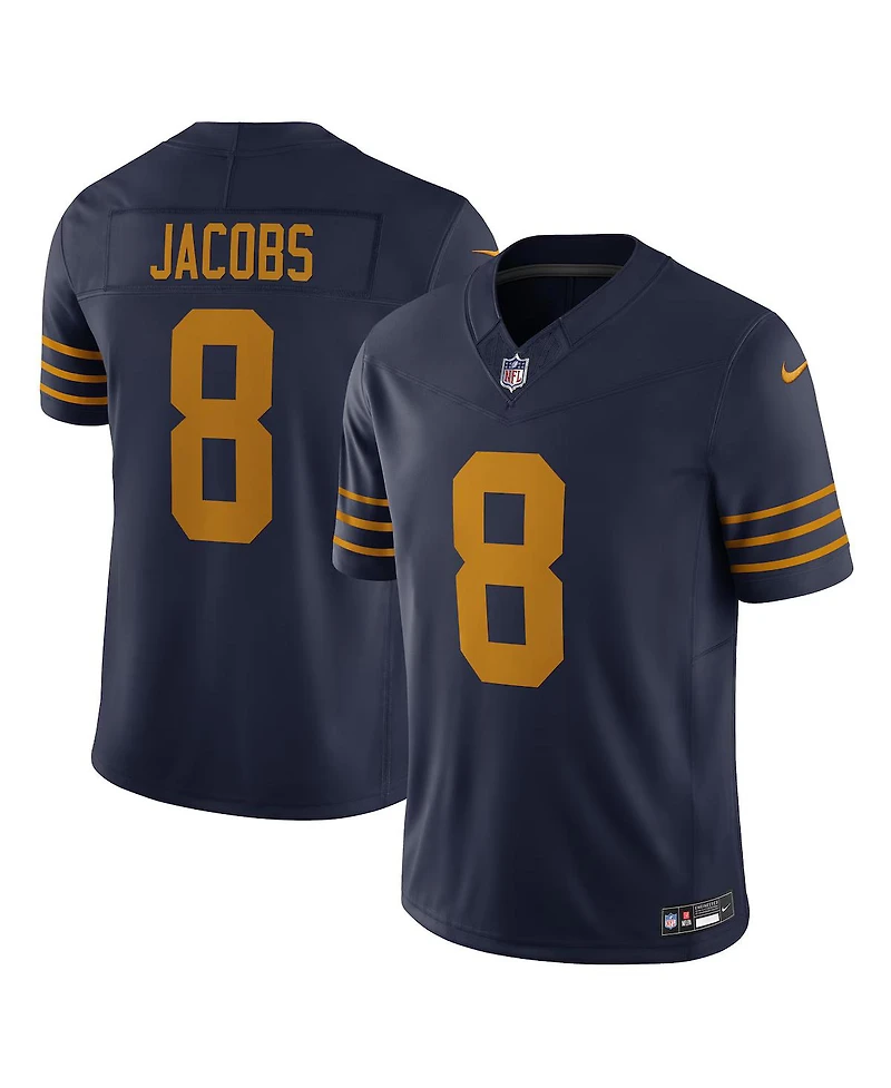Nike Men's Josh Jacobs Navy Green Bay Packers The 1923 Classic Vapor F.u.s.e. Limited Jersey