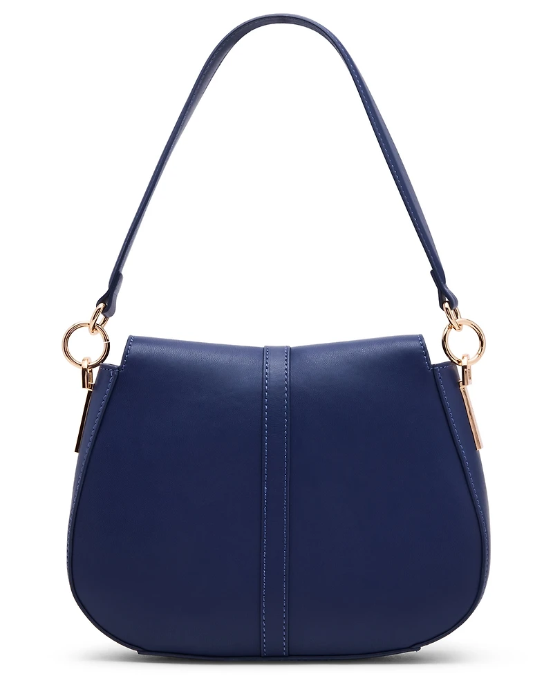 Anne Klein Convertible Strap Small Saddle Bag