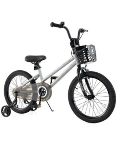 Inch Kids Bike Adjustable with Transparent Chain Cover for Ages 4
