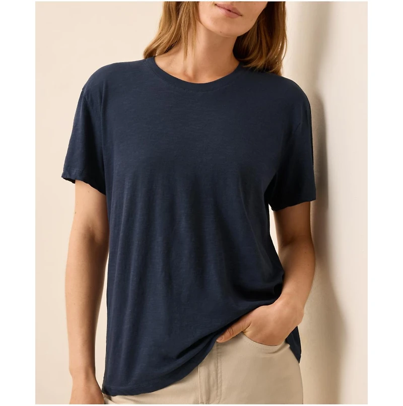 Organic Cotton Featherweight Slub Relaxed Tee