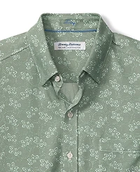Tommy Bahama Men's San Lucio Lotus Short Sleeve Shirt