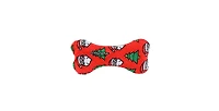 Mighty Medium Bone Christmas, Dog Toy