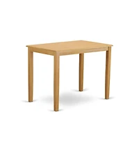 East West Furniture 5 Pc counter height pub set-pub Table and 4 counter height Dining chair