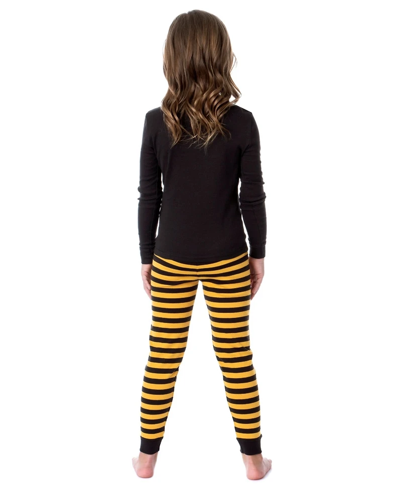 Cry Babies Magic Tears Girls' Bumblebee Unisex Kids Tight Fit Sleep Pajama Set