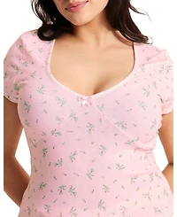 Adore Me Eloise Women's Plus-Size Short Pajama Set