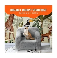 Slickblue Comfy Kids Chair, High-Density Foam Toddler Sofa for Reading or Lounging