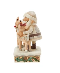 Jim Shore Woodland Santa with Reindeers Figurine