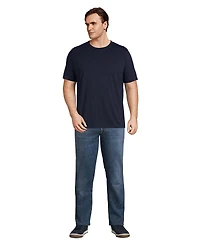 Lands' End Men's Big and Tall Short Sleeve Cotton Supima Tee