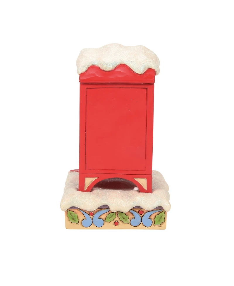 Jim Shore Grinch in Mailbox Figurine
