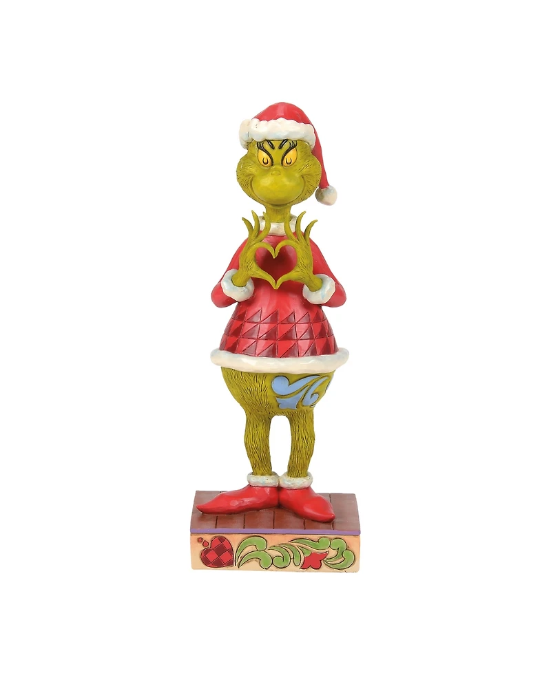 Jim Shore Grinch with Heart Hands Figurine