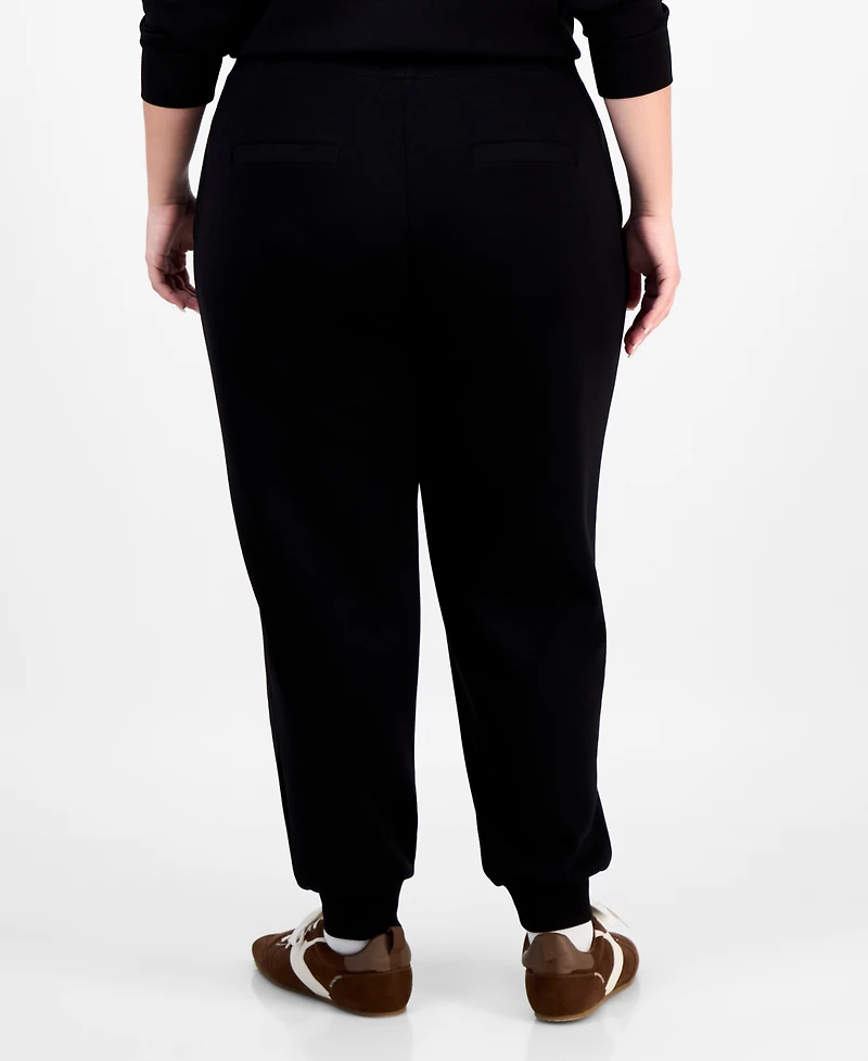 And Now This Trendy Plus Size Cozy Scuba Jogger Pants, Macy's Exclusive