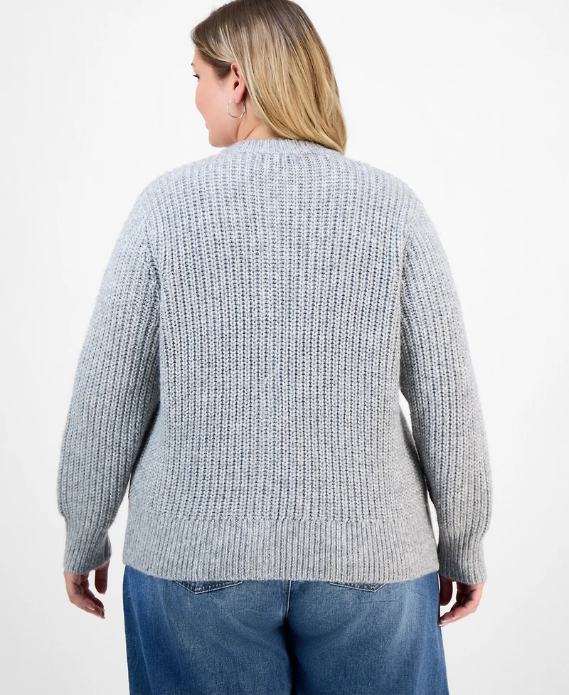 And Now This Trendy Plus Button Cardigan, Macy's Exclusive