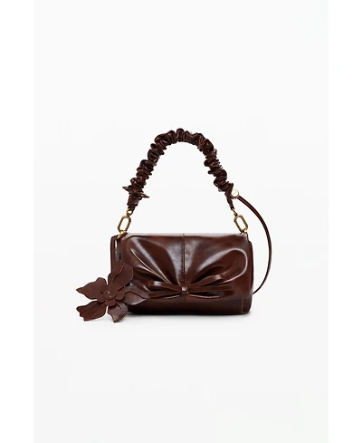 Desigual Women's Small shiny floral bag