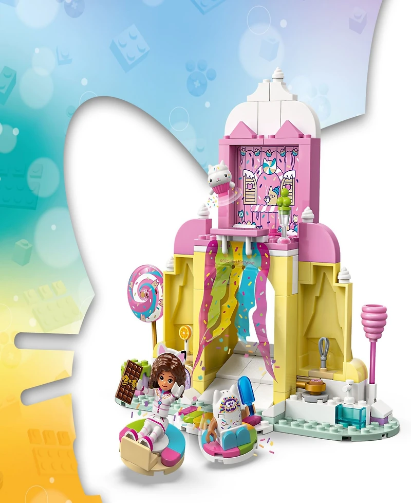 Lego Gabby's Dollhouse Sweet Treat Mountain Kitty Garden 11205, 263 Pieces
