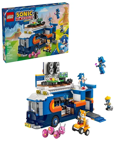 Lego Sonic the Hedgehog Team Sonic Command Truck 77006, 747 Pieces