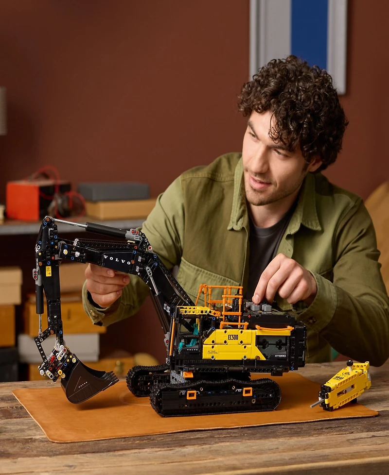 Lego Technic Volvo EC500 Hybrid Excavator 42215, 2359 Pieces